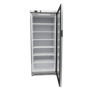 Vrieskast - 600 L - Rvs - met Glazen Deur