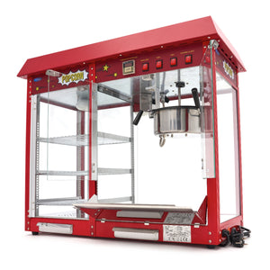 Popcorn Machine – 150 gr – met Warmhoudvitrine