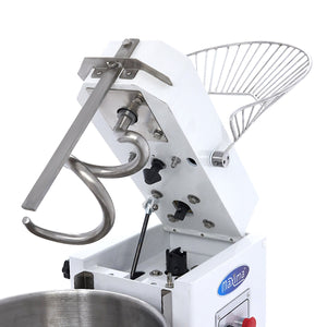 Spiraalkneder - 30 L - 18 Kg Deeg - 2 Snelheden - Uitneembare Kom