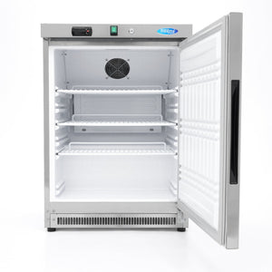 Koelkast - 200 L - 3 Verstelbare Roosters - Rvs