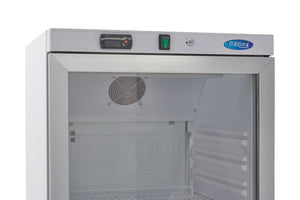 Koelkast - 400 L - Wit - met Glazen Deur