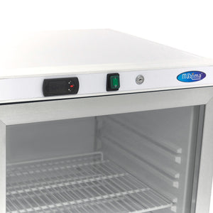 Koelkast - 200 L - Wit - met Glazen Deur