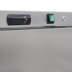 Vrieskast - 400 L - 6 Vaste Roosters - Rvs