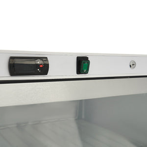 Vrieskast - 600 L - Wit - met Glazen Deur