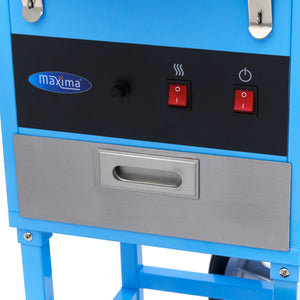 Suikerspinmachine – Ø 52 cm – Blauw – met Onderstel