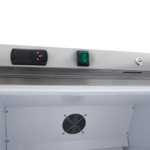 Koelkast - 600 L - 4 Verstelbare Roosters - Rvs