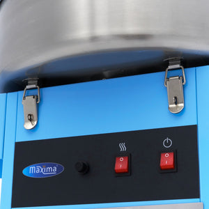 Suikerspinmachine – Ø 52 cm – Blauw – met Onderstel