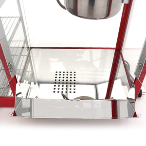 Popcorn Machine – 150 gr – met Warmhoudvitrine