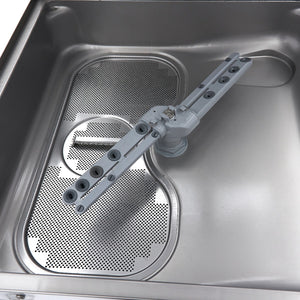 Doorschuifvaatwasser - 50 x 50 cm - met Afvoer-, Glansspoel- en Zeeppomp – 400V