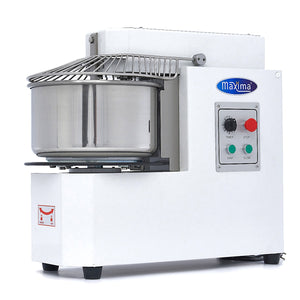 Spiraalkneder - 20 L - 12 Kg Deeg - 2 Snelheden - Uitneembare Kom