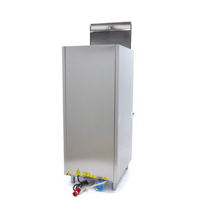 Pannenwasser - 60 x 76 cm - met Glansspoel- en Zeeppomp - 400V