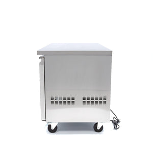 Koelwerkbank - 136 cm - 2 Deuren