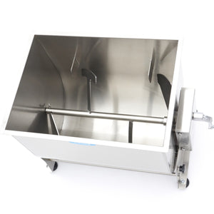 Vleesmenger 50 L - 43 Kg Vlees - Kantelbare Kom - Handmatig