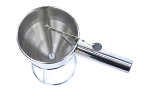 Beslagdispenser - 1,3 L - RVS - incl. Doseerknop