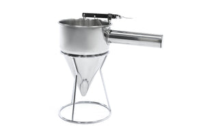 Beslagdispenser - 1,3 L - RVS - incl. Doseerknop