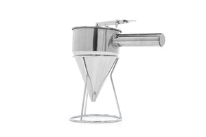 Beslagdispenser - 1,3 L - RVS - incl. Doseerknop