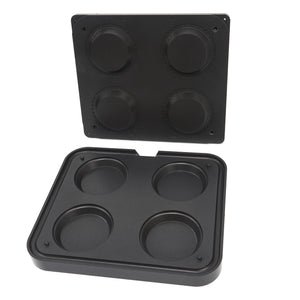Tartelette Vorm - Rond - 124/ 100 mm - 4 stuks