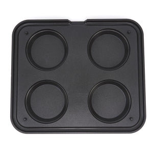Tartelette Vorm - Rond - 124/ 100 mm - 4 stuks