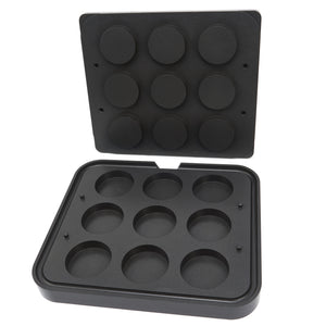 Tartelette Vorm - Cilinder - 80 mm - 9 stuks