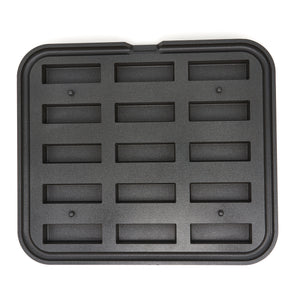 Tartelette Vorm - Rechthoek - 90x30/85x26 mm - 15 stuks