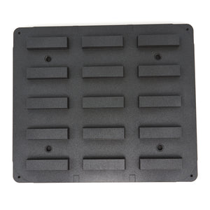 Tartelette Vorm - Rechthoek - 90x30/85x26 mm - 15 stuks