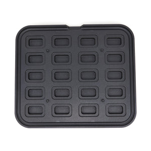 Tartelette Vorm - Rechthoek - 64x41/45x22 mm - 20 stuks