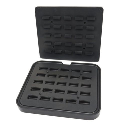 Tartelette Vorm - Rechthoek - 50x23/42x17 mm - 25 stuks