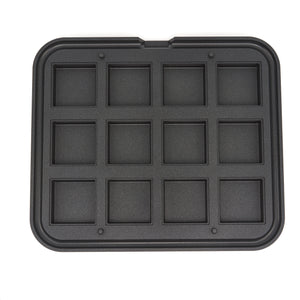 Tartelette Vorm - Vierkant - 72/62 mm - 12 stuks