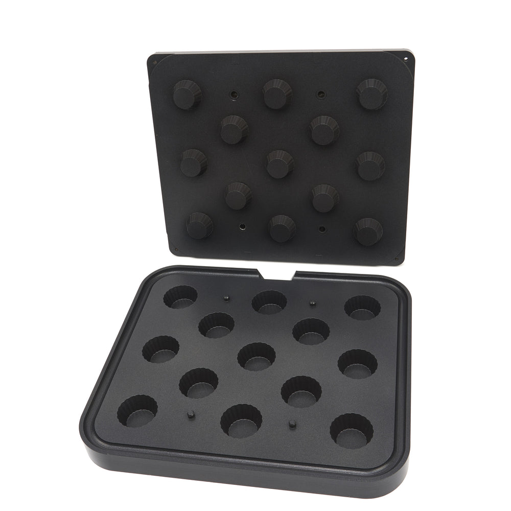 Tartelette Vorm - Gegolfd - 48/36 mm - 13 stuks