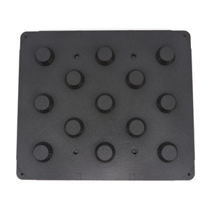 Tartelette Vorm - Gegolfd - 48/36 mm - 13 stuks