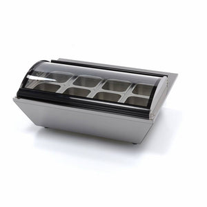 Saladette - 67 L - Tafelmodel - 8 x 1/6 GN