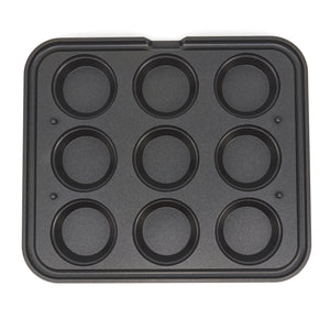 Tartelette Vorm - Rond - 89/65 mm - 9 stuks