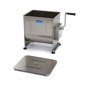 Vleesmenger - 30 L - 25 Kg Vlees - Enkele As - Handmatig
