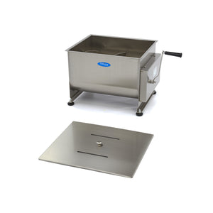 Vleesmenger - 40 L - 35 Kg Vlees - Dubbele As - Handmatig