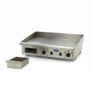 Grillplaat - Glad - 73 cm - incl. Opvangbak - 400V