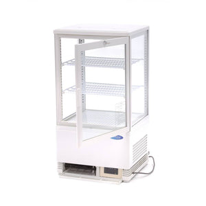 Mini Koelvitrine - 58 L - 43 cm - Wit