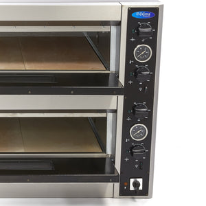 Pizza Oven - 12 Pizza's Ø 30 cm - 2 Kamers