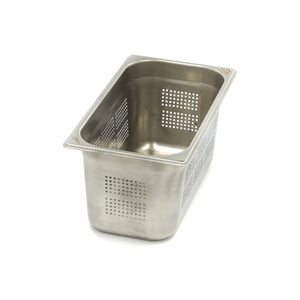 Gastronorm Bak - 1/3 GN - 15 cm Diep - RVS - Geperforeerd