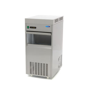 Schilferijsmachine - 85 Kg/24 u - Crushed ice - Watergekoeld
