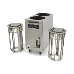 Bordenwarmer - 80 Borden - tot Ø 30 cm - op Wielen