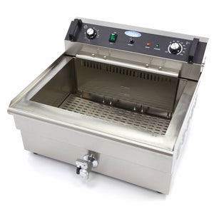 Frituurpan - 30 L - 1 Mand - met Tapkraan