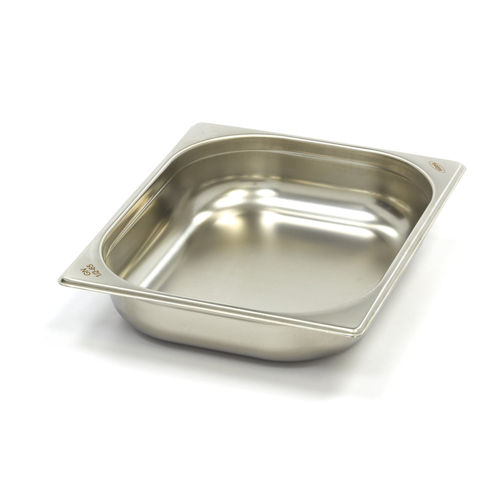 Gastronorm Bak - 1/2 GN - 6,5 cm Diep - RVS