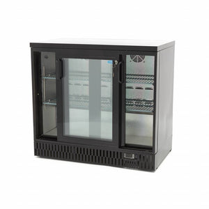 Barkoeler - 2 Schuifdeuren - 4 Verstelbare Roosters