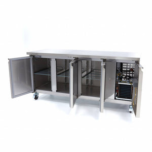 Vrieswerkbank - 180 cm - 3 Deuren