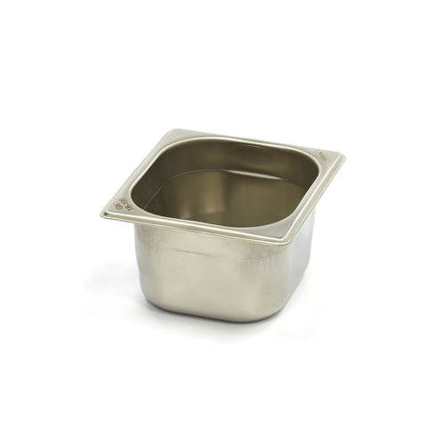 Gastronorm Bak - 1/6 GN - 10 cm Diep - RVS