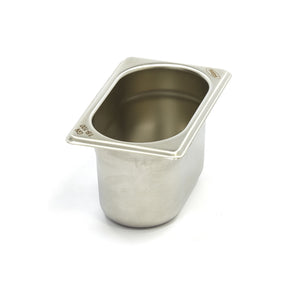 Gastronorm Bak - 1/9 GN - 10 cm Diep - RVS