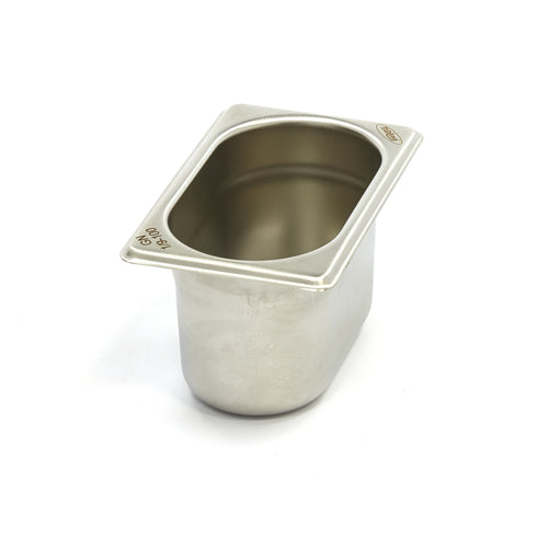 Gastronorm Bak - 1/9 GN - 10 cm Diep - RVS