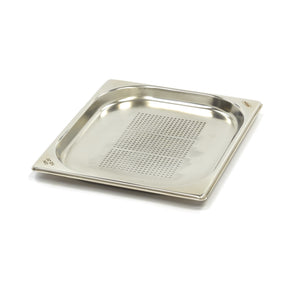 Gastronorm Bak - 1/2 GN - 2 cm Diep - RVS - Geperforeerd