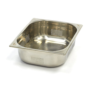 Gastronorm Bak - 1/2 GN - 10 cm Diep - RVS - Geperforeerd