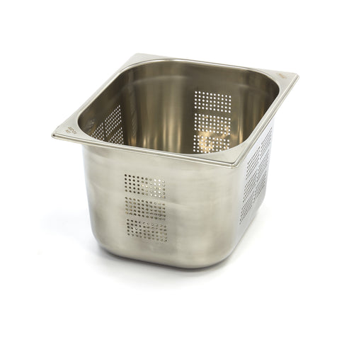 Gastronorm Bak - 1/2 GN - 20 cm Diep - RVS - Geperforeerd